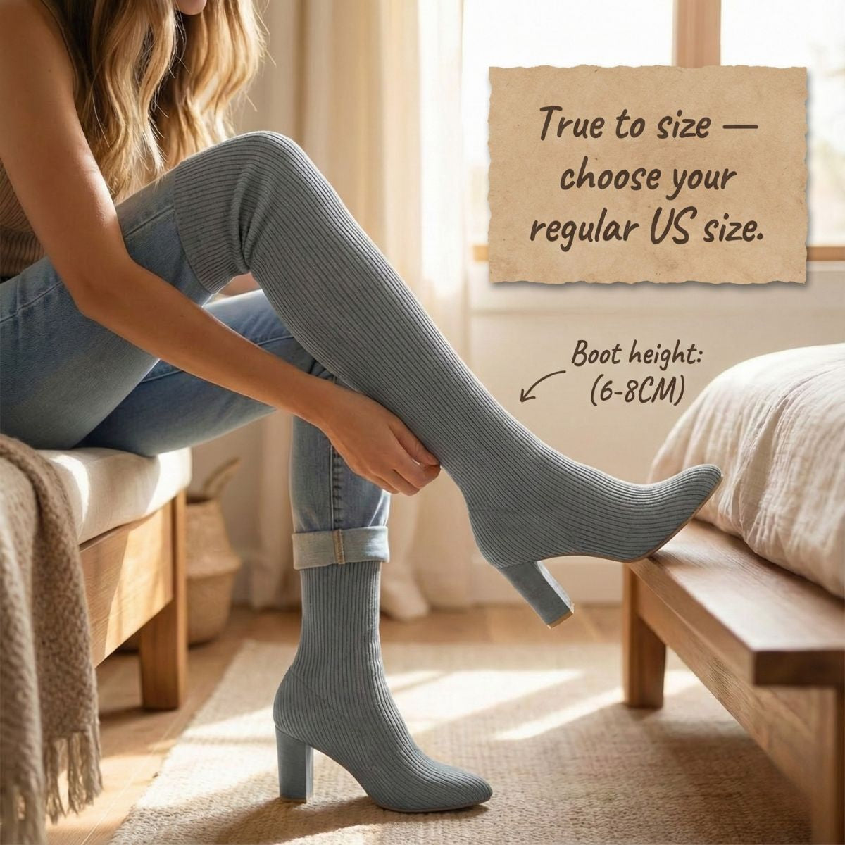 Ruby | Over-Knee Stretch Pointed High Heel Long Boots