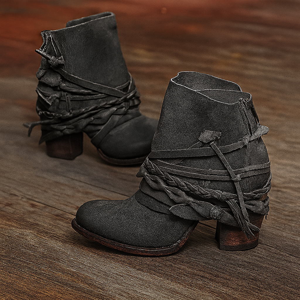 Lauren | Women’s Winter Boho Western Ankle Boots
