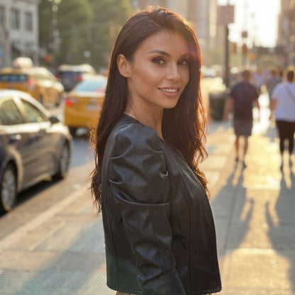Nina | Handmade Leather Jacket