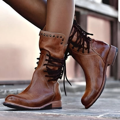 Riley | Women's Lace-Up Ankle Boots